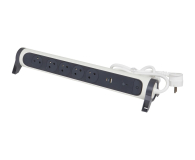 LEGRAND Przedłużacz ochronny - 5 gniazda, USB, USB-C, 1,5m 49421 - 1047770 - zdjęcie 1
